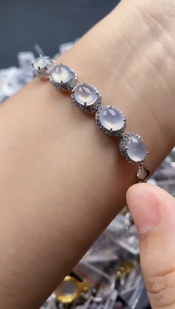 翡翠戒指银S925镶嵌?***?11111---4