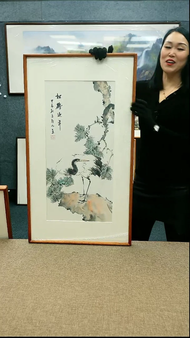 【闪购商品】国画63/陈默如92*52带框