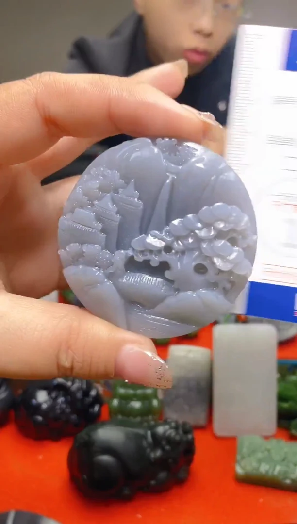 颈饰未镶嵌和田玉166