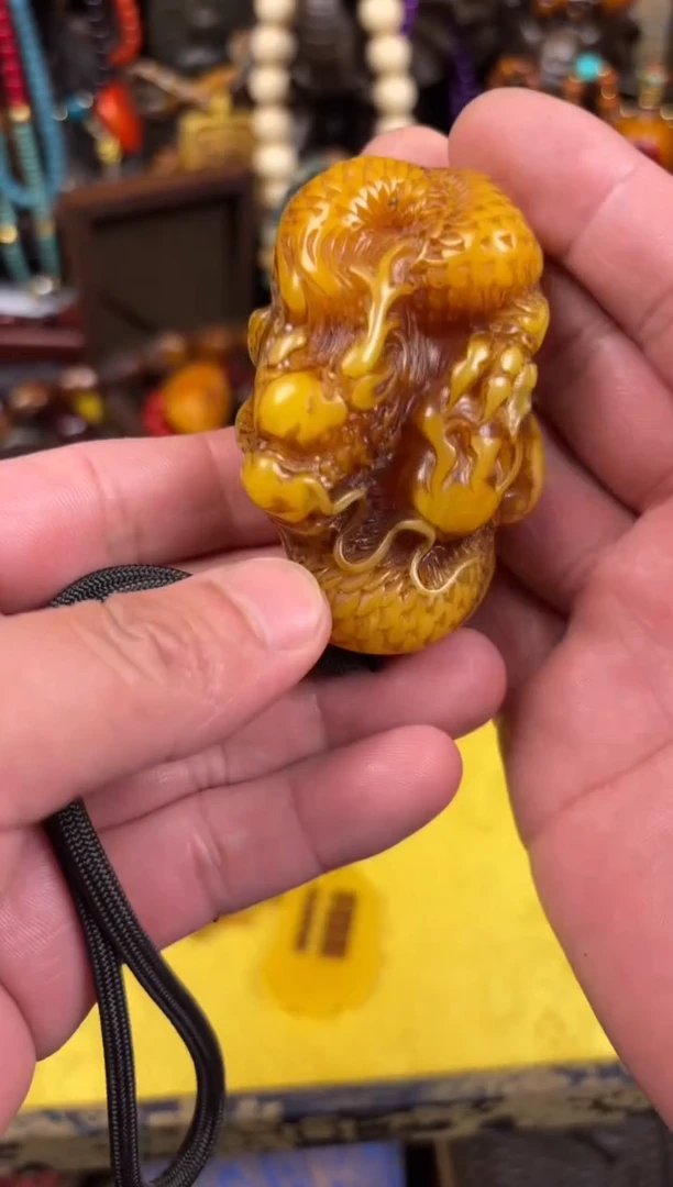 未镶嵌蜜蜡耳饰-----------------