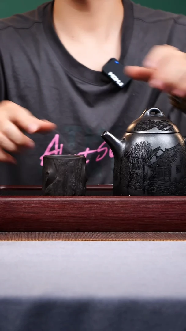 茶壶紫砂宜兴原矿紫砂作品