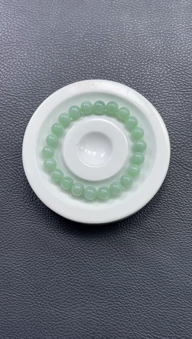 未镶嵌手串翡翠K472-1220 手串单圈