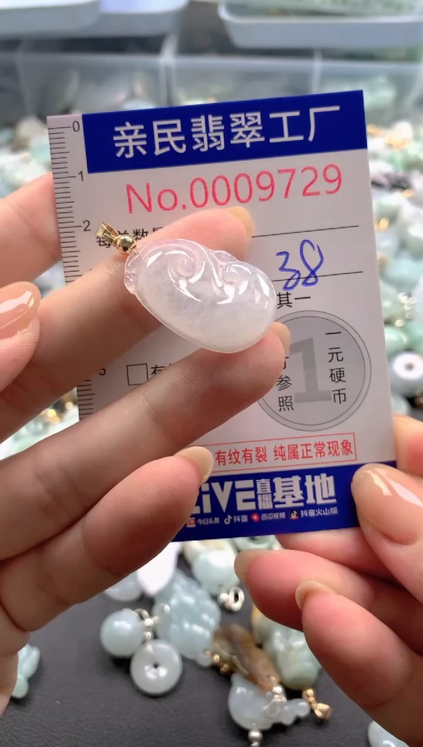 颈饰未镶嵌翡翠9729