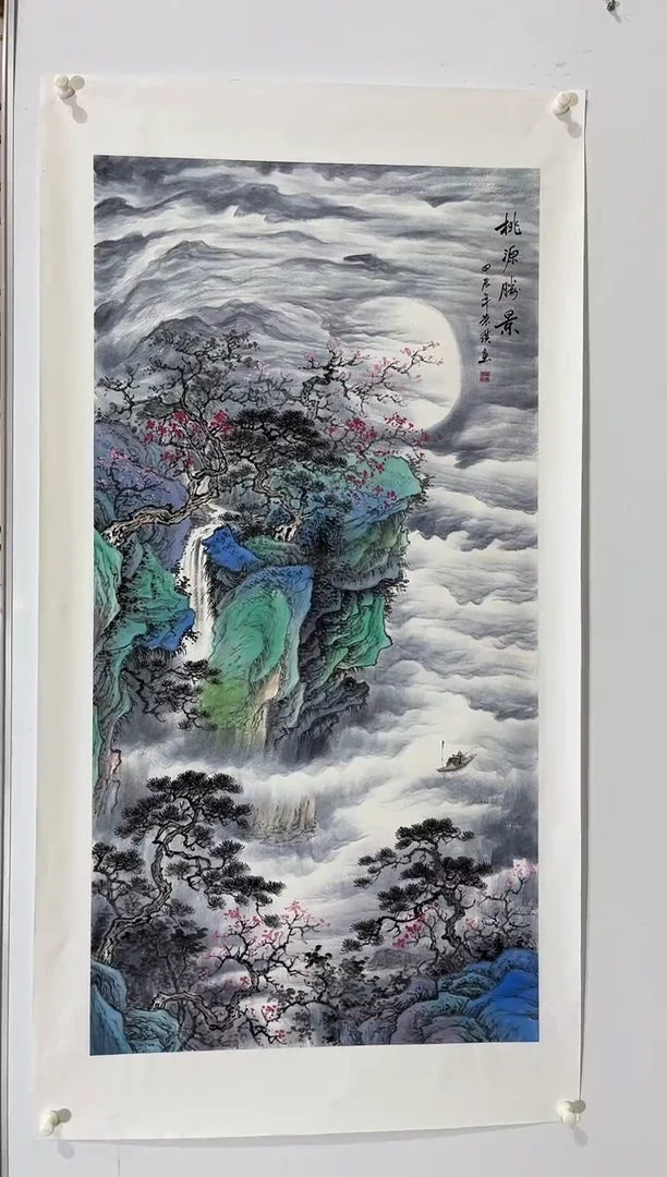 国画商老师国画作品12