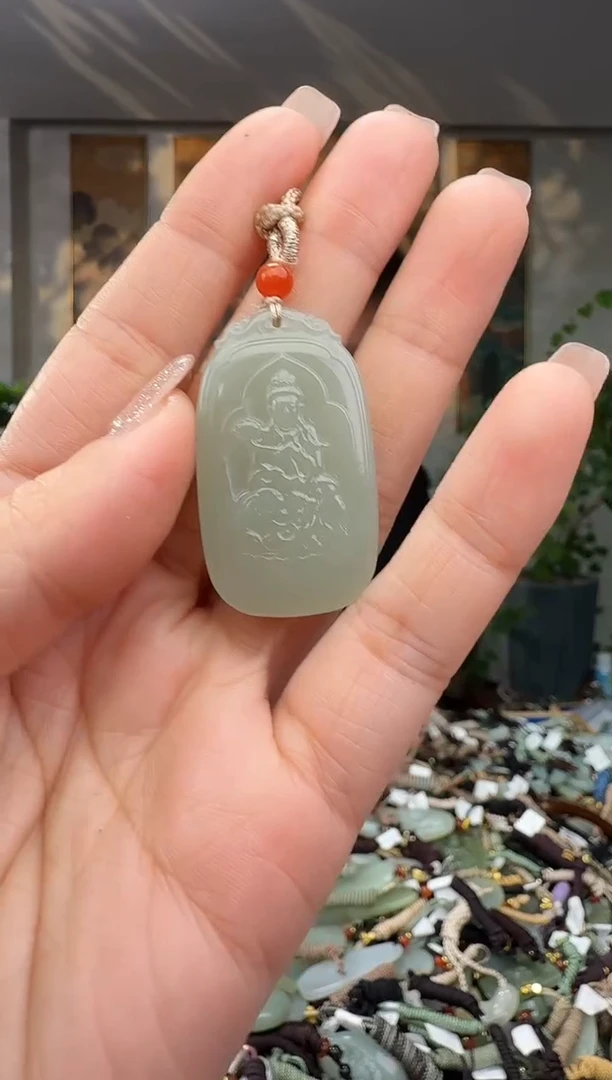 颈饰未镶嵌和田玉拍一发一多样性发货