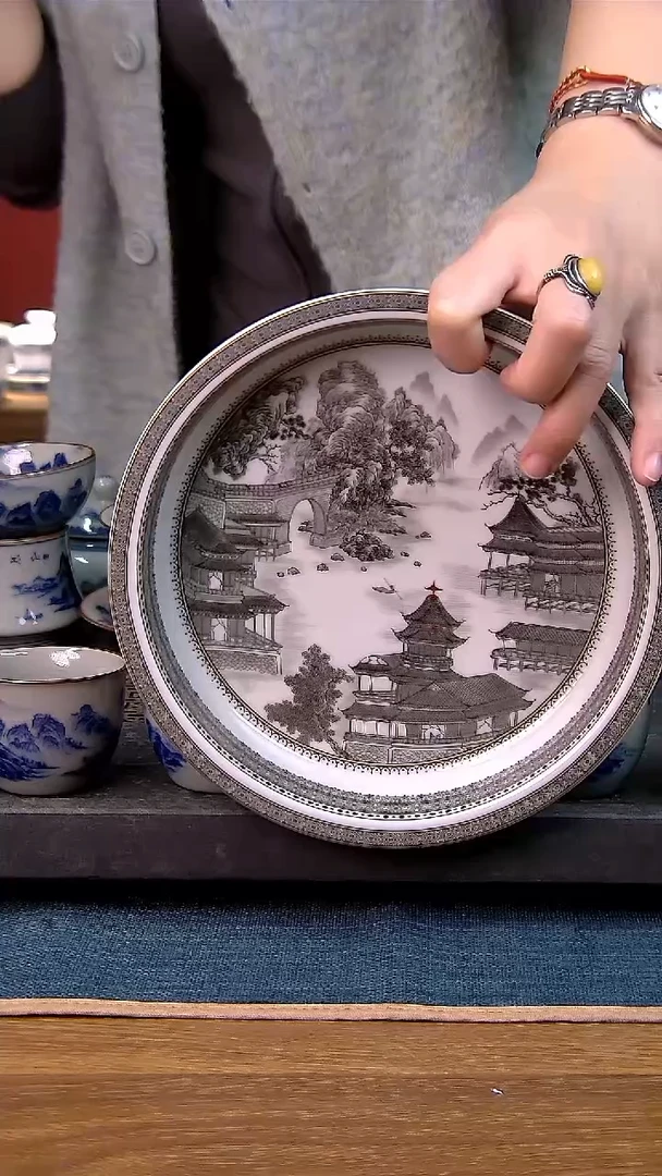 肖*简装家用款1件套 白瓷陶瓷茶具