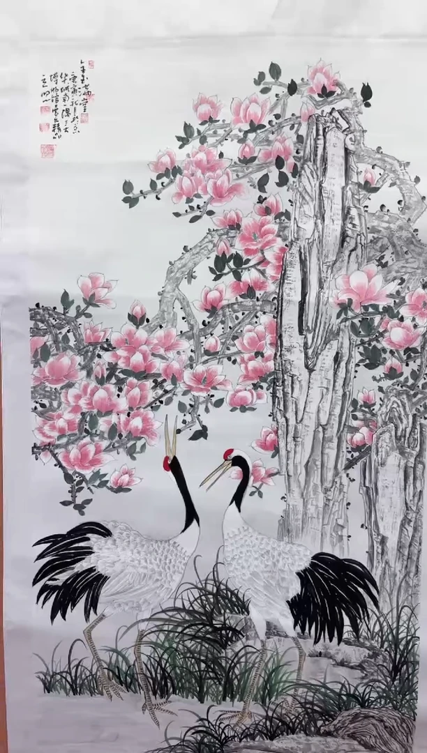 国画师立照老师国画作品