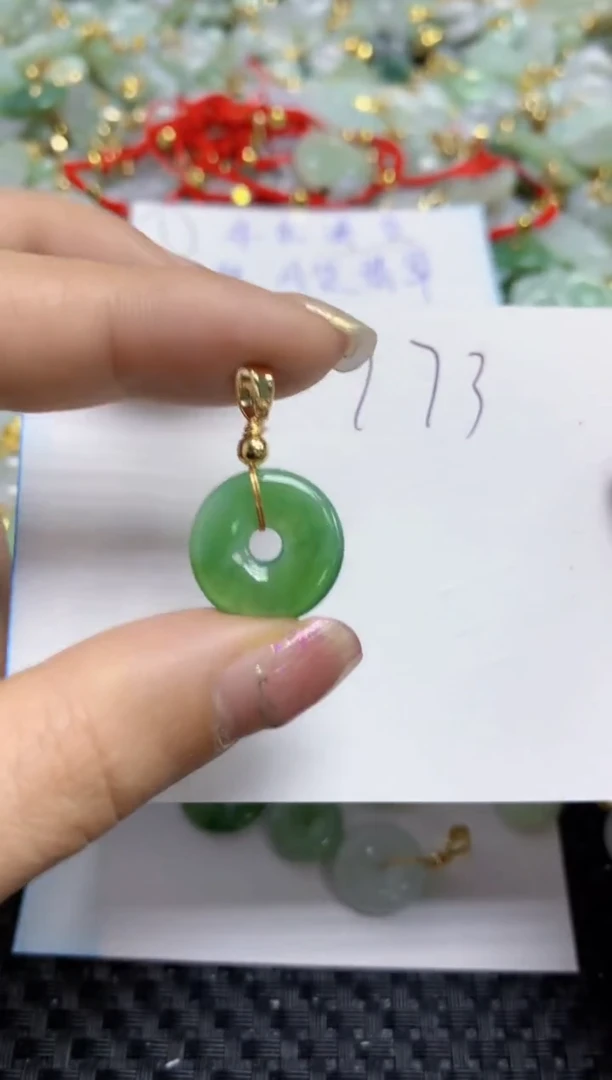 【闪购商品】翡翠颈饰合金   天然A货翡翠