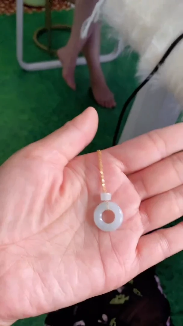 翡翠未镶嵌颈饰多样性发一件
