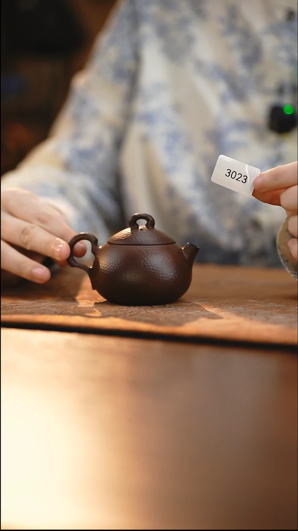雲梦茶器紫陶茶壶3023