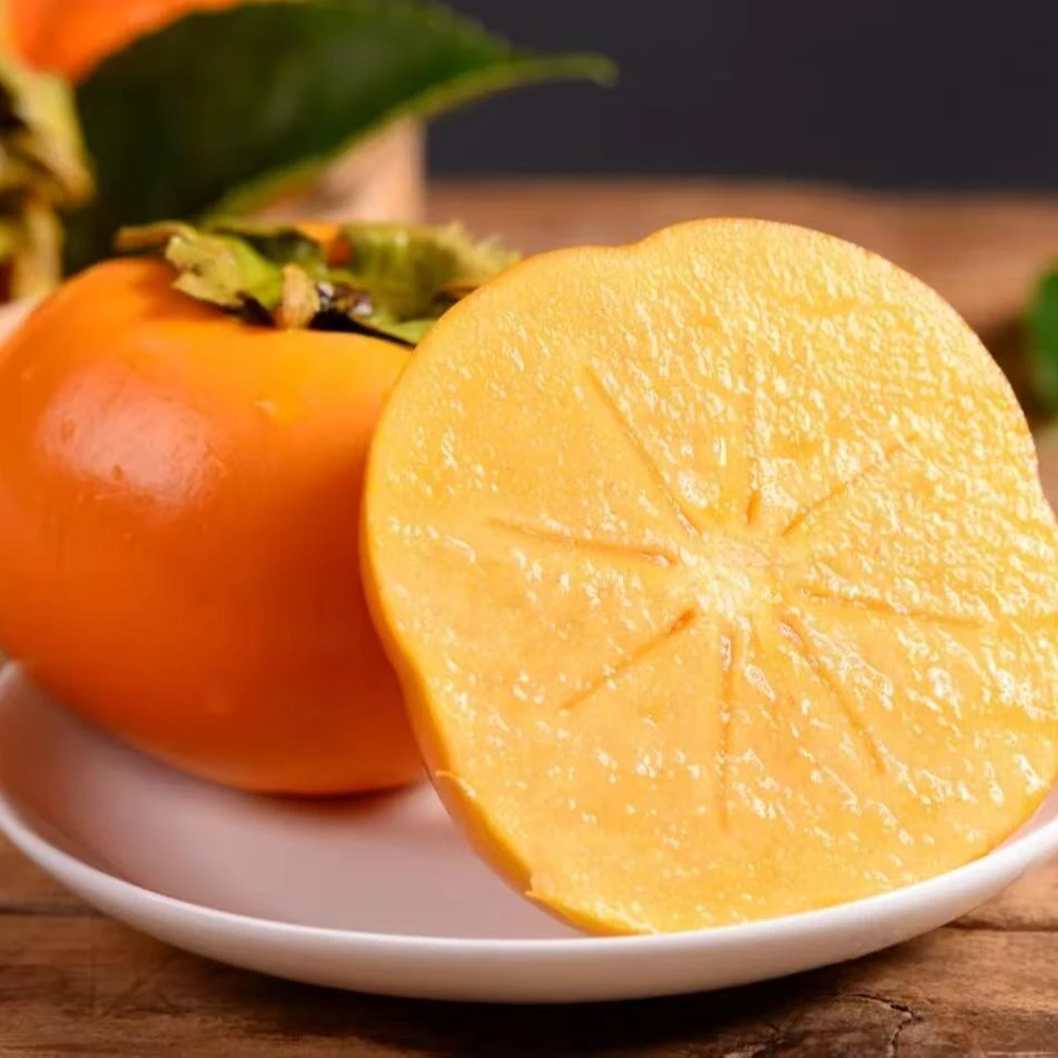 顺丰包邮云南冰糖心巧克力脆柿新鲜采摘脆甜应季水果青果发出