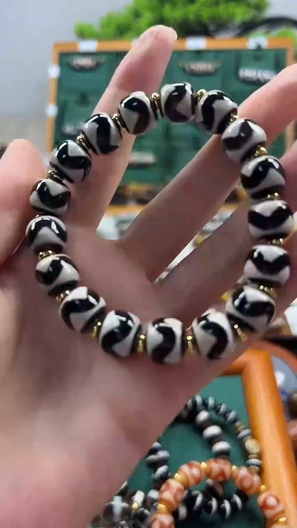 玛瑙/玉髓（覆膜）颈饰合金214（微瑕随机发货）