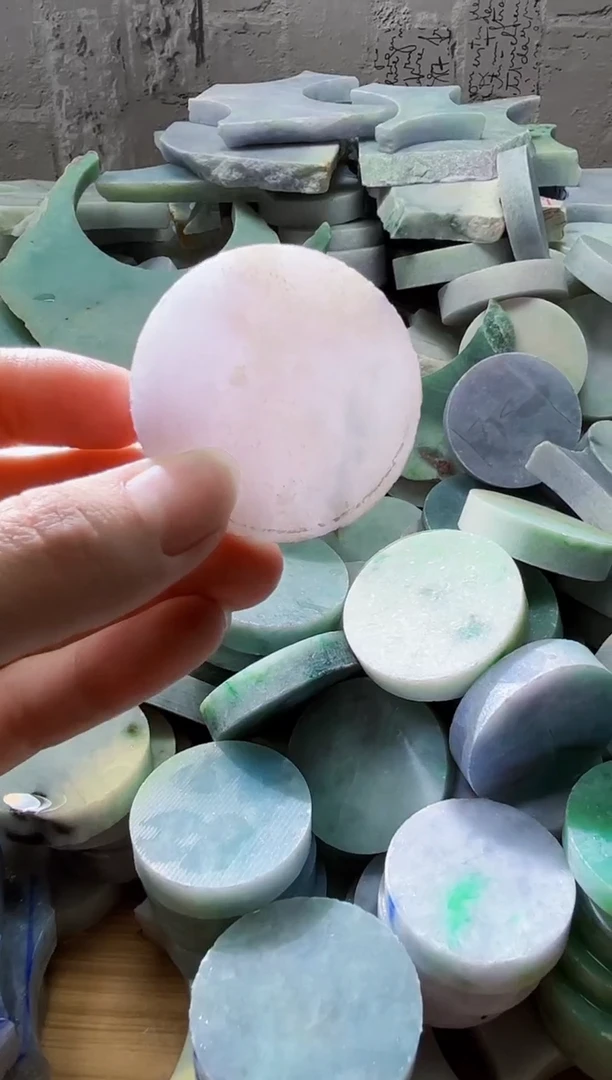 裸石翡翠天然翡翠A货古 南 921