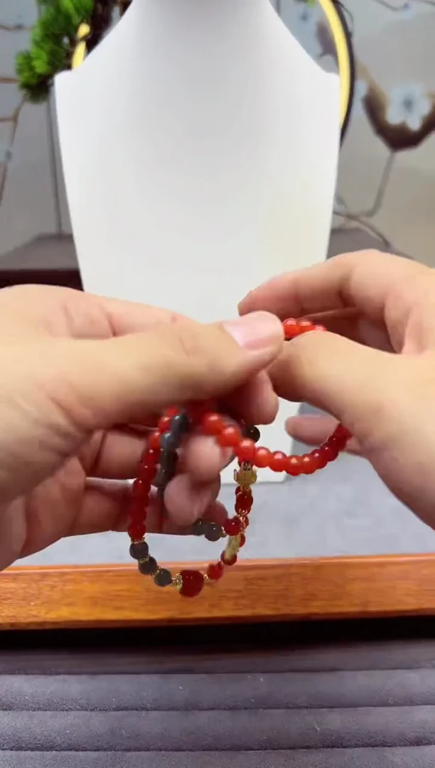 【闪购商品】翡翠手链14K金镶嵌s235````````