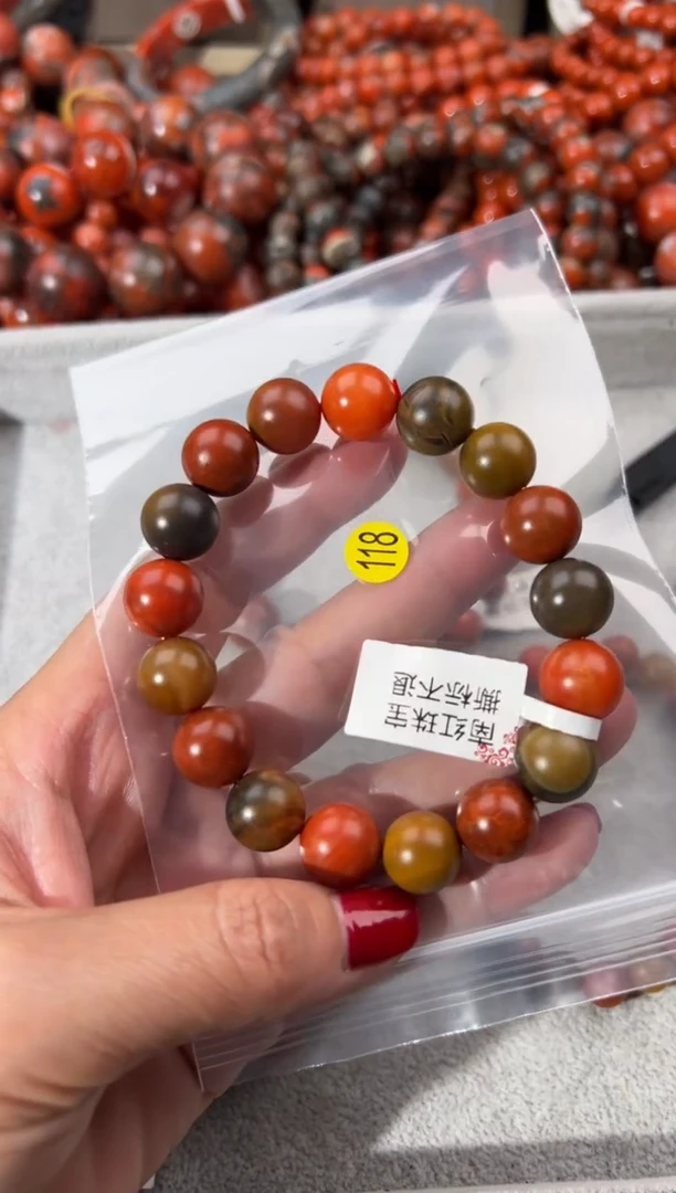 未镶嵌手串南红玛瑙12+