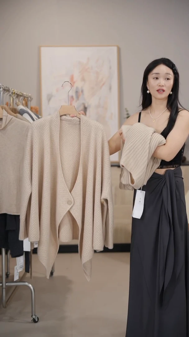 100%山羊绒重磅770克披肩