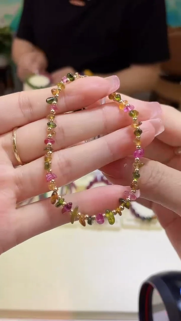 【闪购商品】碧玺手链未镶嵌@@ZY40725016