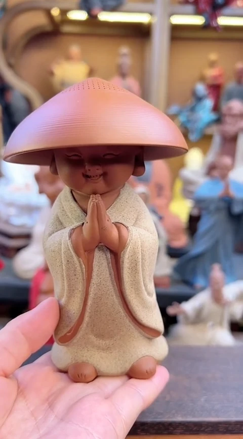 紫砂茶宠器闵茶宠摆件