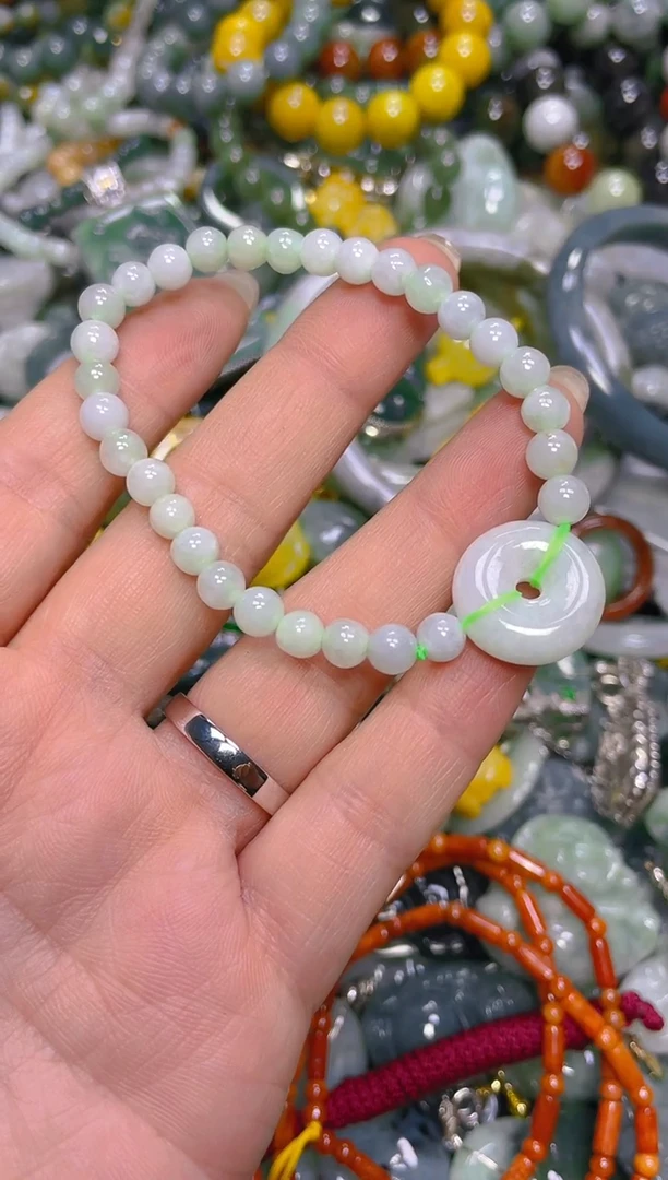 颈饰未镶嵌翡翠5mm