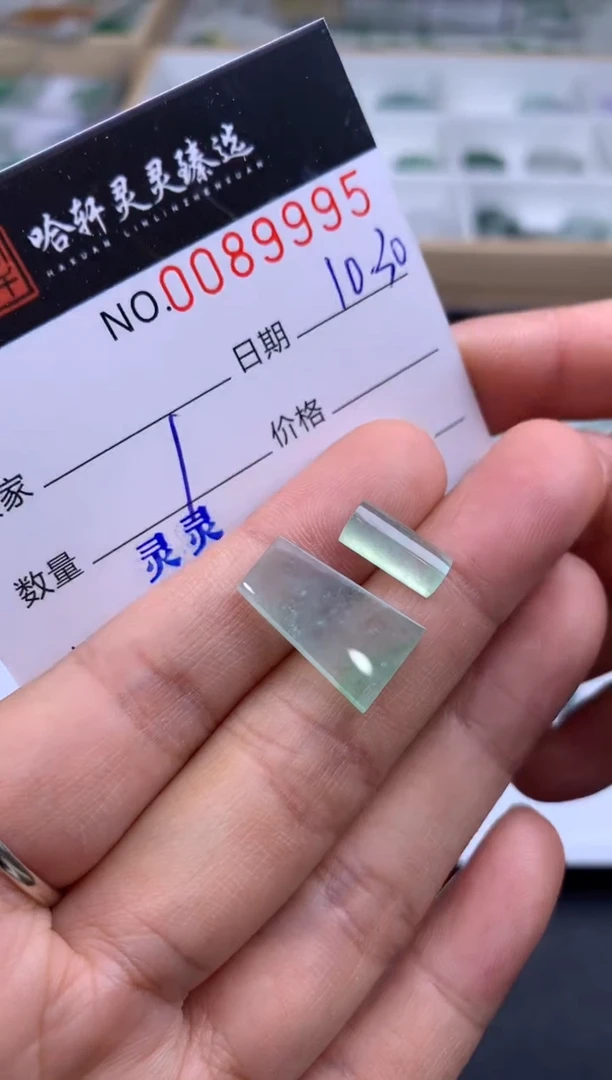 吊坠(不含链)未镶嵌翡翠 哈轩   裸石1套