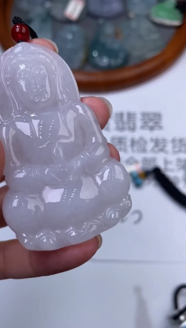 未镶嵌挂件翡翠304231     多人