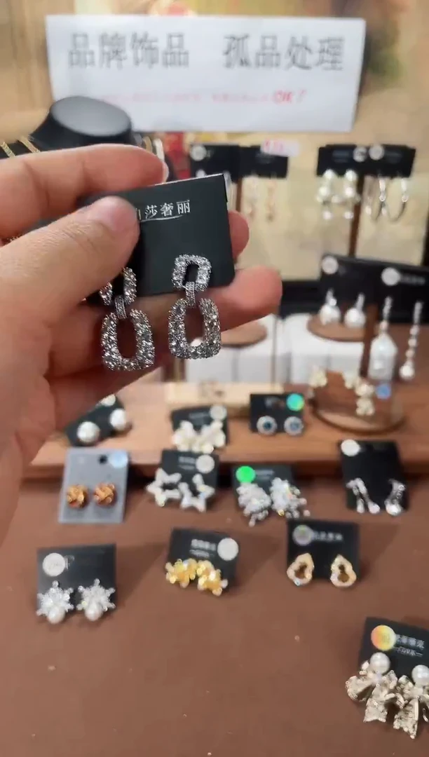 合金925银锆石柏2403