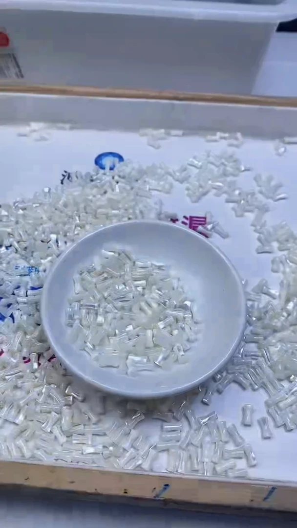 未镶嵌散珠拼合珍珠（马贝珠）M638 珍珠贝竹节4*8mm20个9.9元