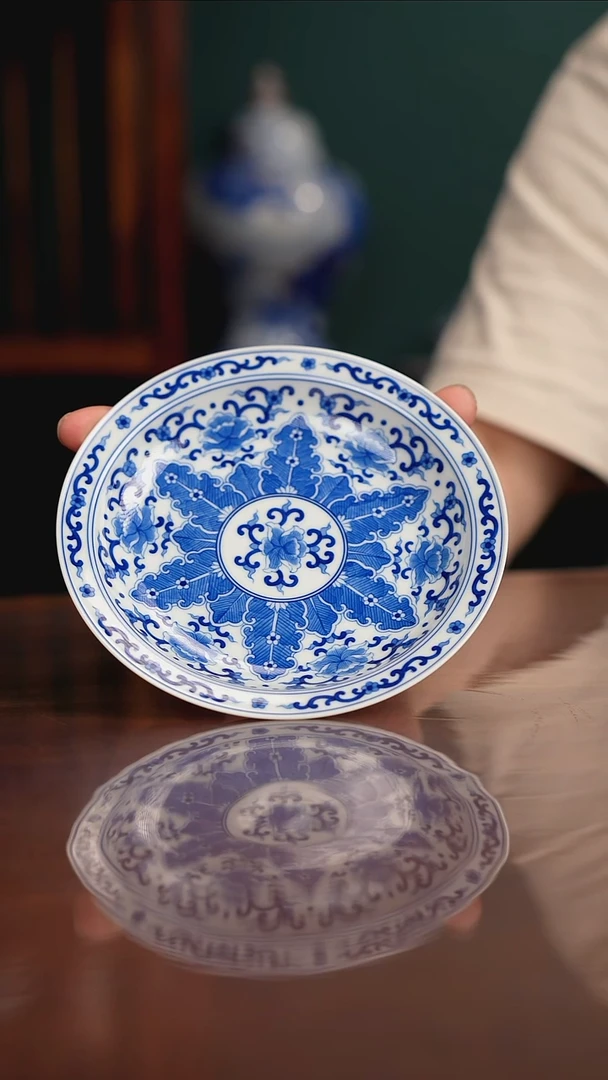 晓月柴窑 芭蕉叶壶承
