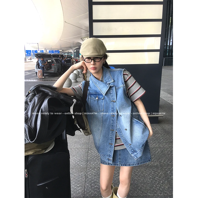 MONA 复古牛仔套装 O124B16179/OG343259