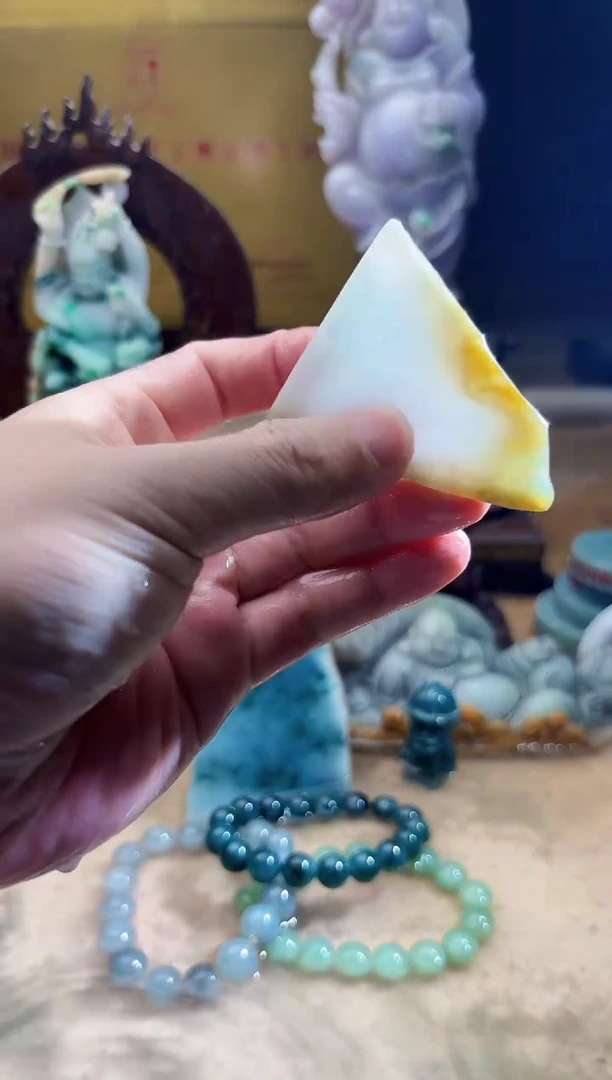未镶嵌挂件翡翠A货张麦6855