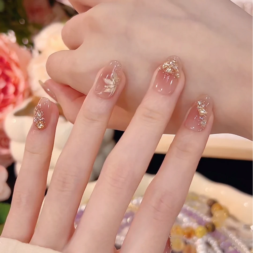 【浪漫主义】lcc高级~纯手工穿戴甲可重复使用10个甲片