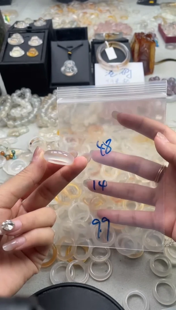 未镶嵌戒指玛瑙/玉髓48