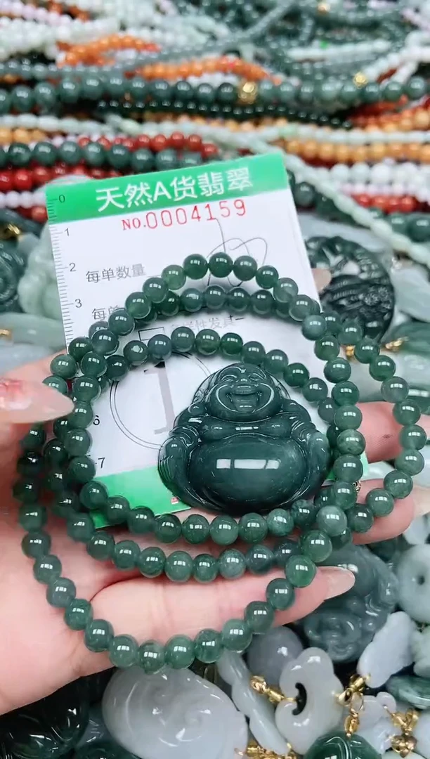 颈饰未镶嵌翡翠兔*乖翡翠