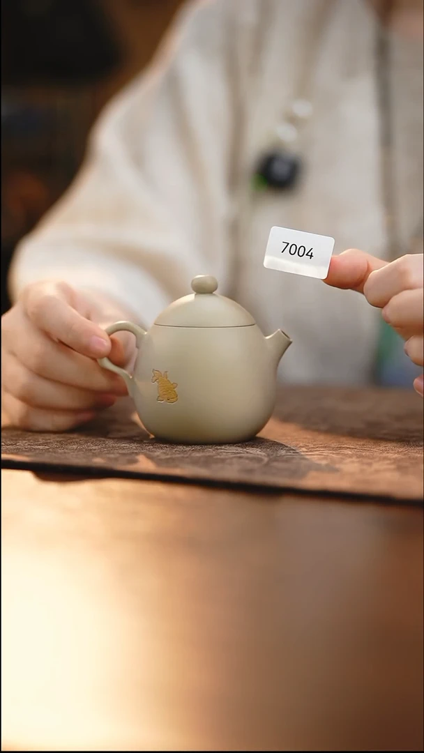 雲梦茶器紫陶茶壶7004