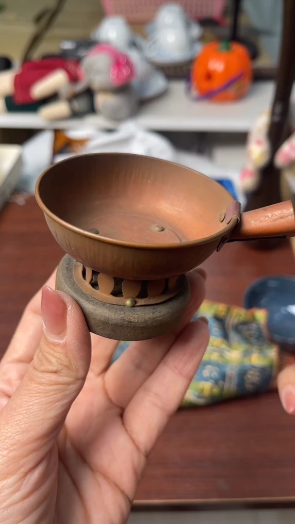 铜铜中古回流摆件 默认微瑕