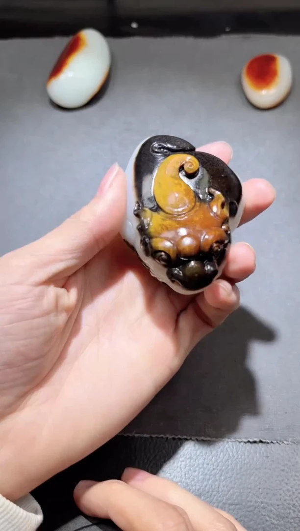 未镶嵌和田玉（子料）挂件YL-ZZ-12.1-1