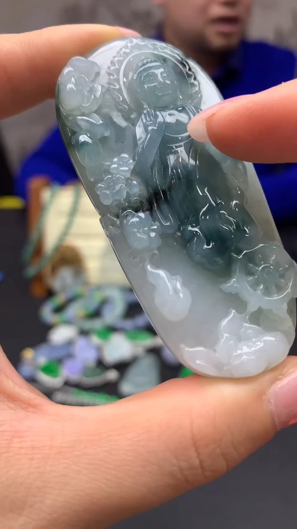 【闪购商品】翡翠颈饰未镶嵌58-天然翡翠