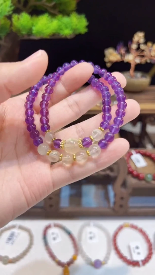 手链未镶嵌黄晶@@手饰