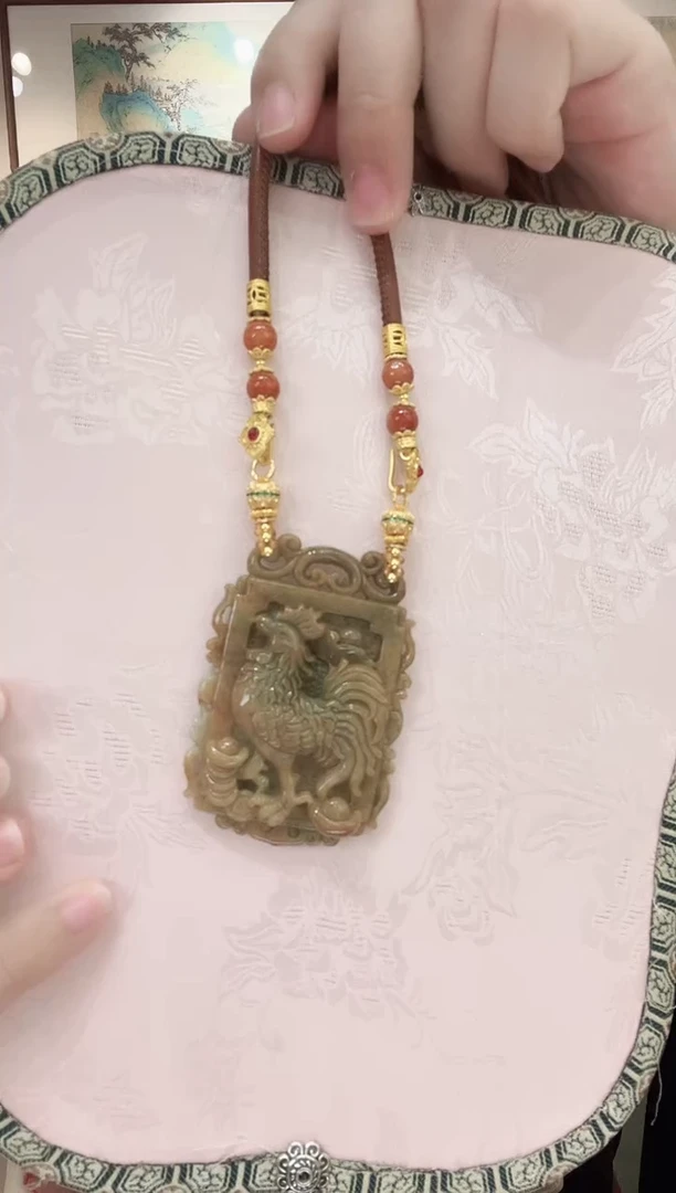 吊坠(赠链)合金翡翠国风