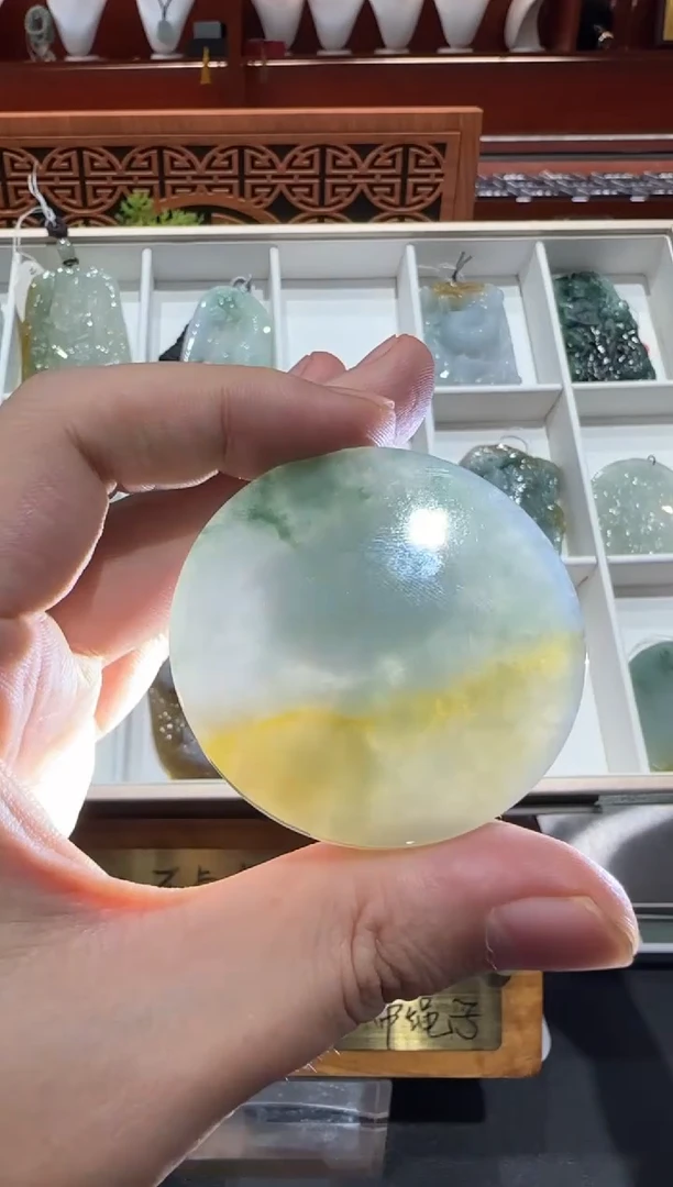 未镶嵌挂件翡翠A货翡翠多样性孤品