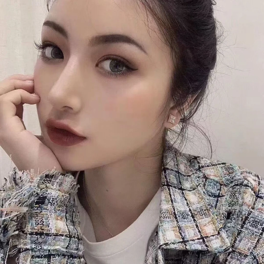 【菱形花耳钉】轻奢时尚百搭经典精致个性