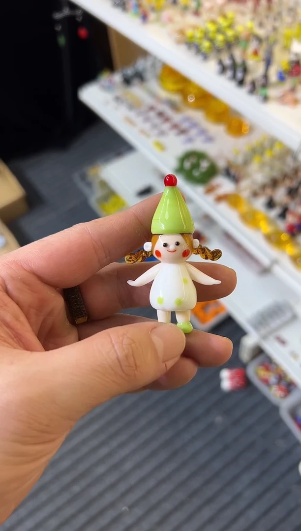 手工艺品琉璃女孩