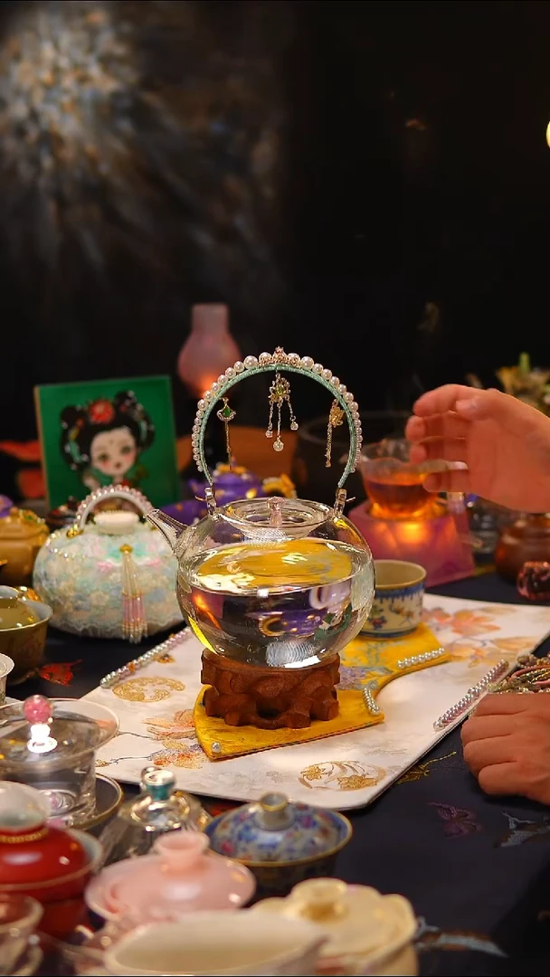 001 烧水壶烧水壶青色