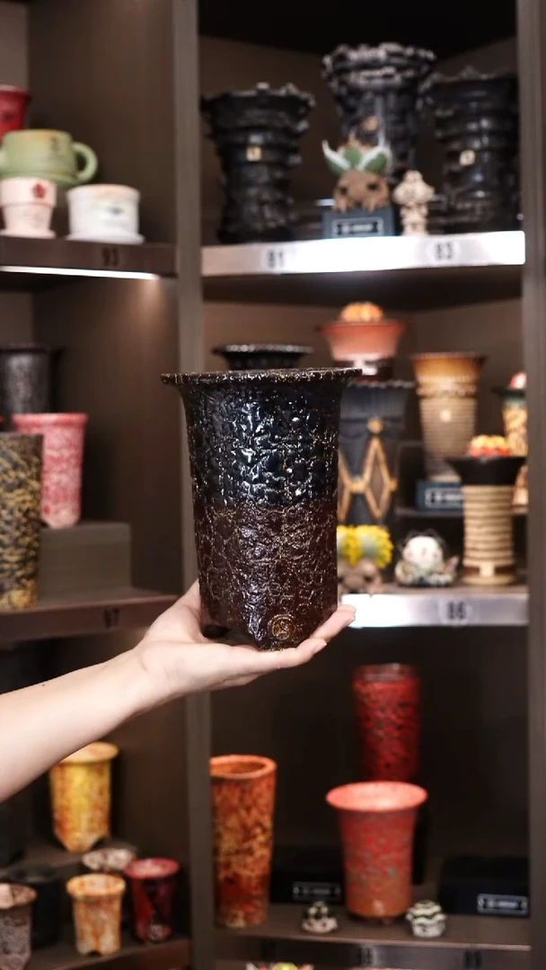 三* 泰国进口手工花盆个性创意花盆