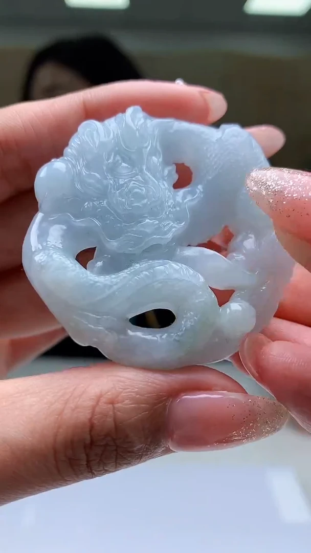 【闪购商品】定制翡翠未镶嵌4829MM-毛货挂件66