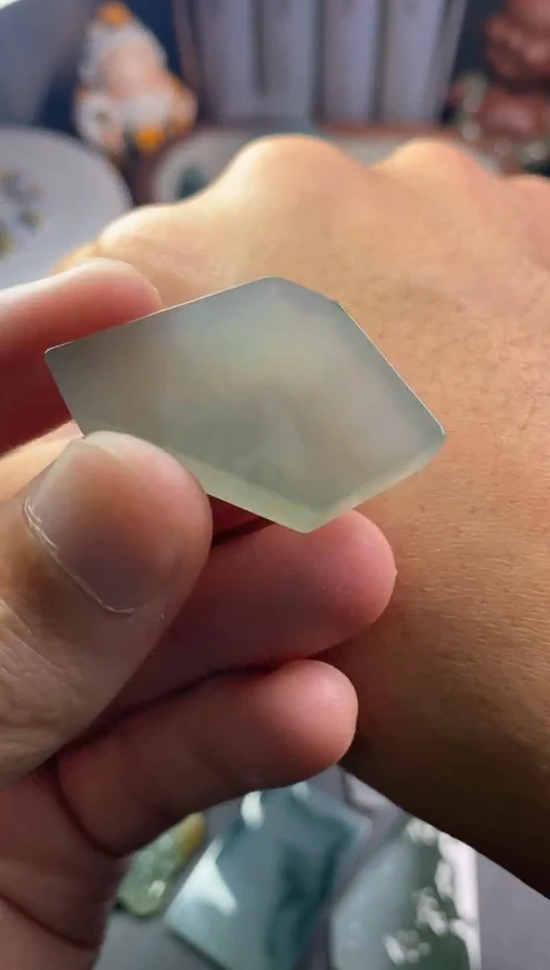 未镶嵌定制翡翠翡翠片料定制未镶嵌12.6-37