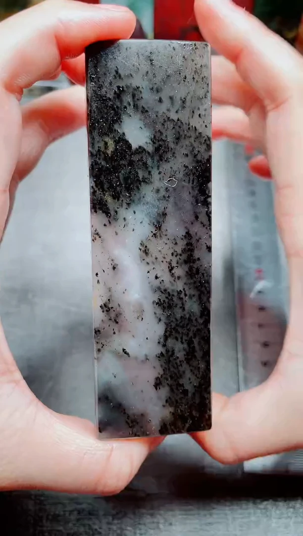 玉桂林鸡血玉素章--12