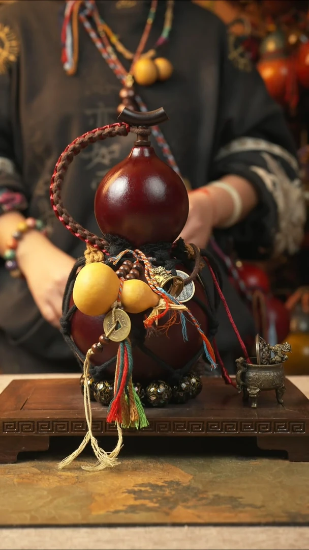 648大漆一物一拍记葫堂出品【不带手串】