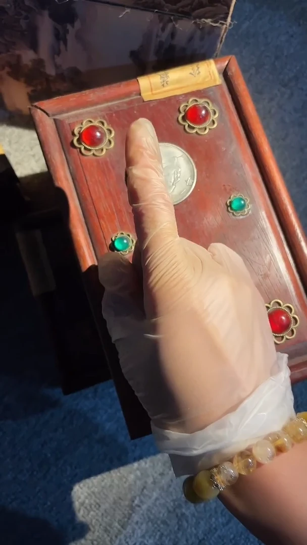 木木盒1个开封木头两园长方盒子链接12肖