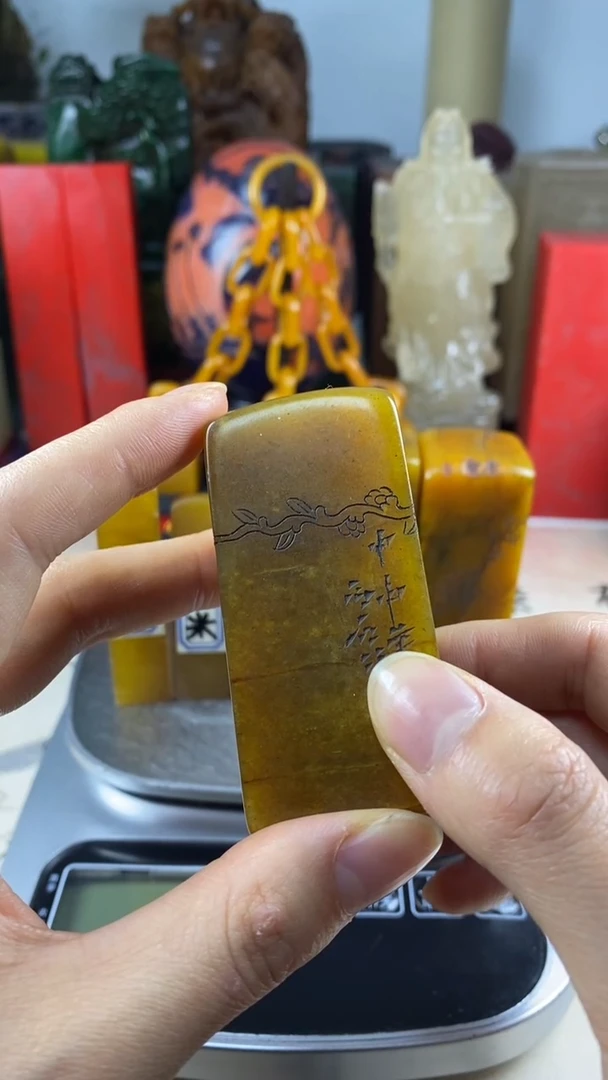 寿山石印石1寿山石随机发货